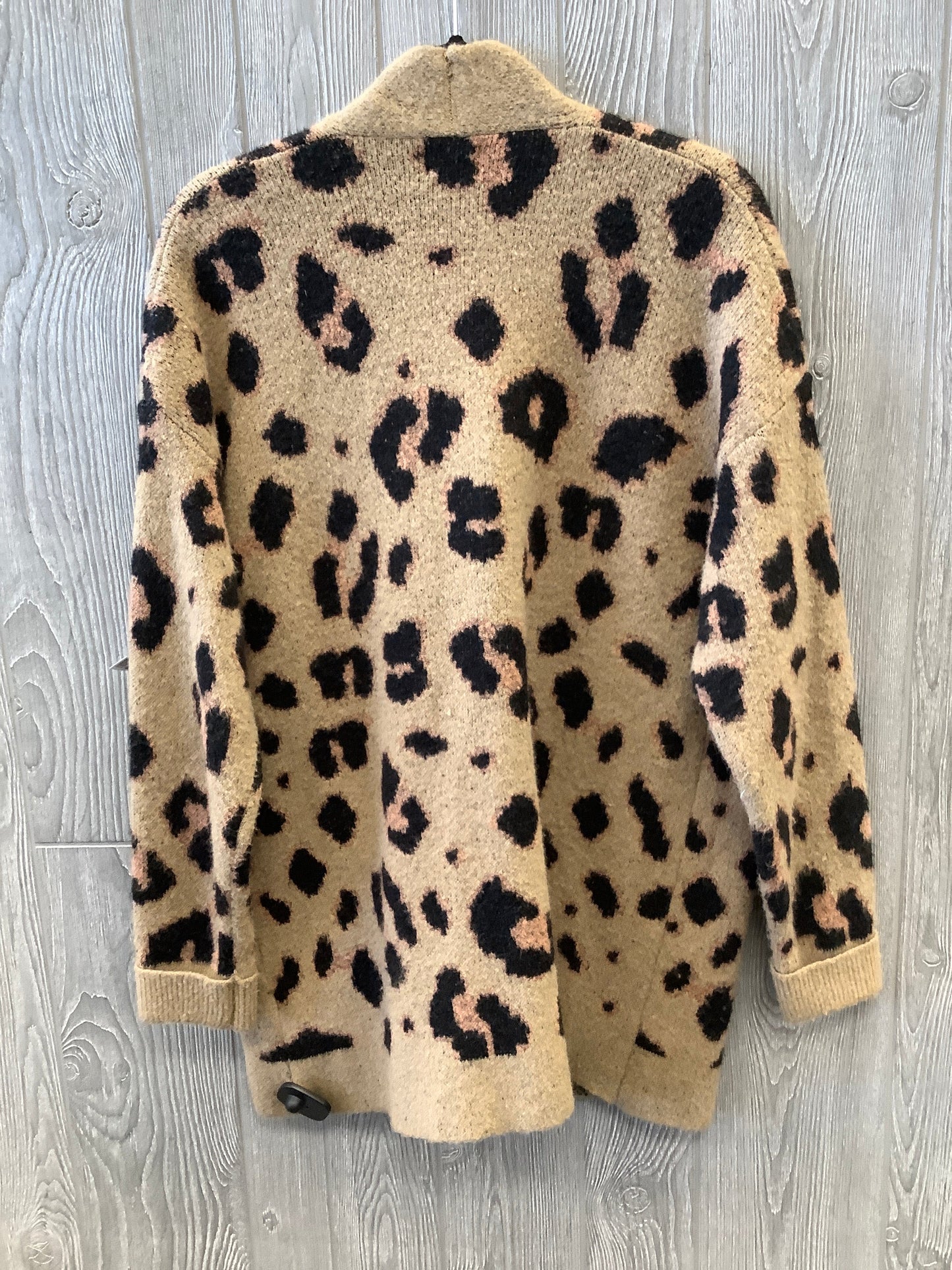 Sweater Cardigan By Cmc In Brown, Size: M