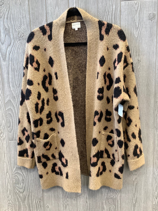 Sweater Cardigan By Cmc In Brown, Size: M