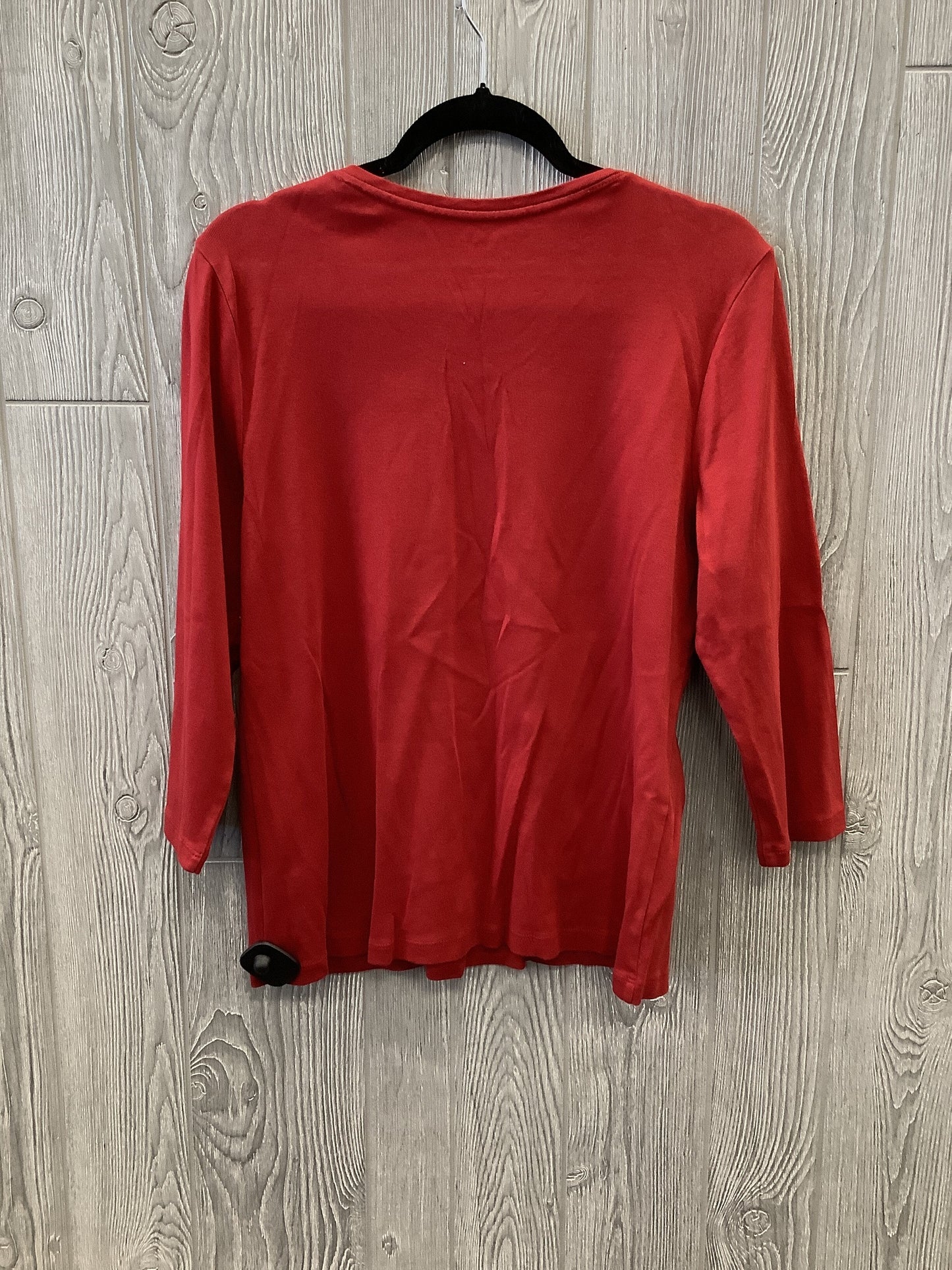 Top 3/4 Sleeve Basic By Chicos  Size: L