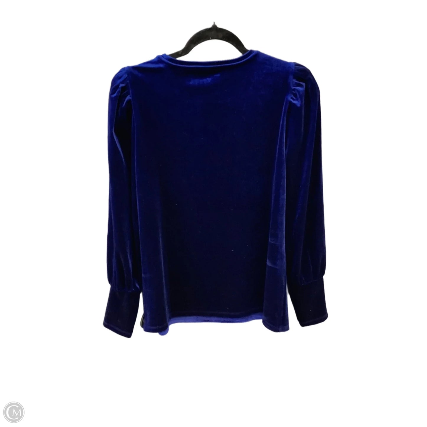 Top Long Sleeve By Chicos In Blue, Size: M
