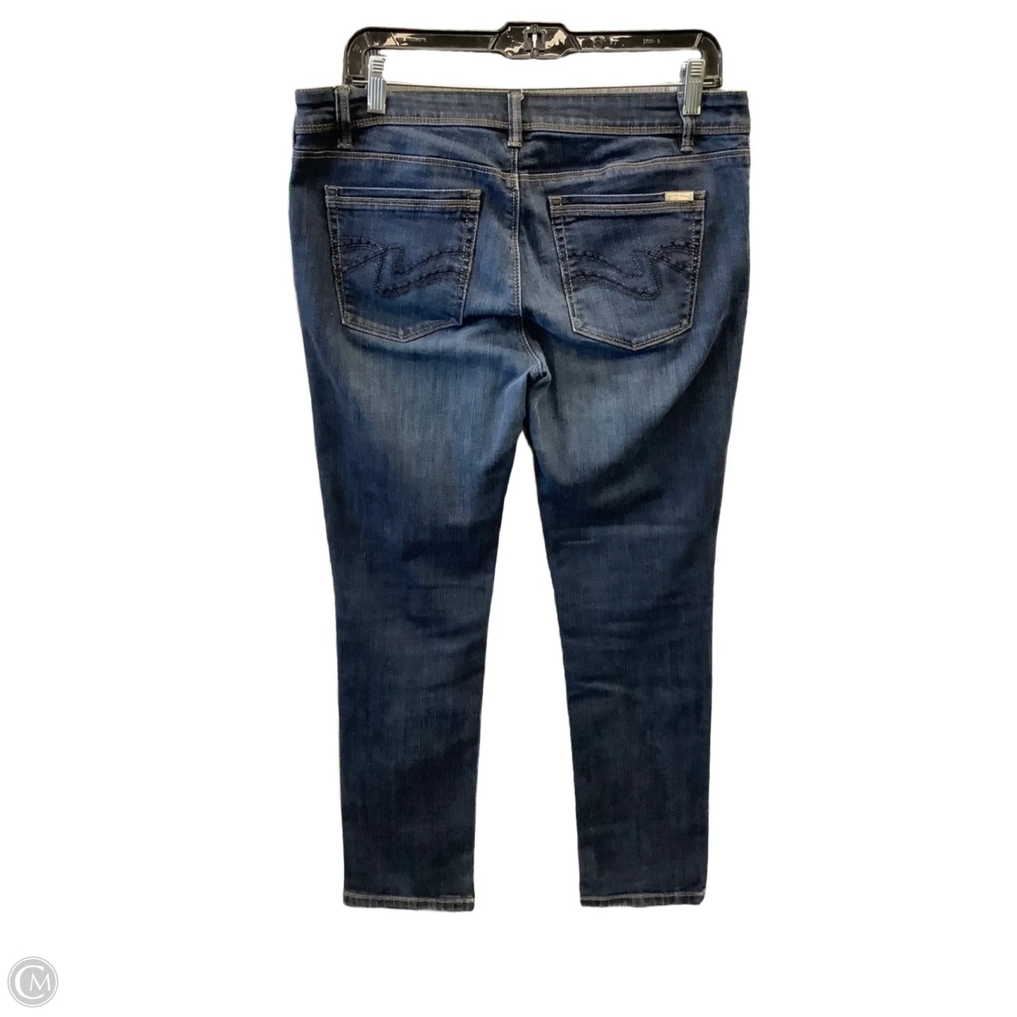 Jeans Straight By White House Black Market In Blue Denim, Size: 8p