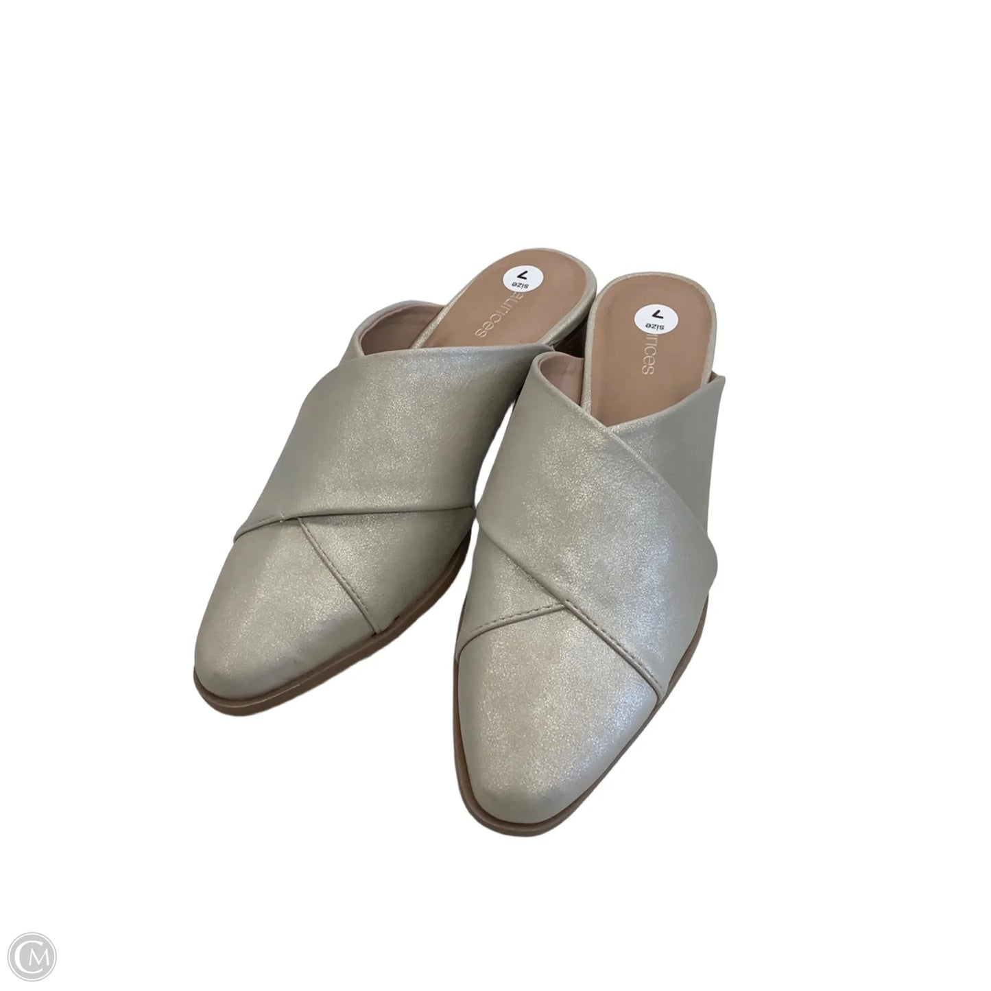 Shoes Heels Block By Maurices In Beige, Size: 7