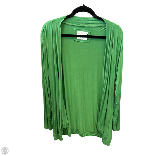 Cardigan By Clothes Mentor In Green, Size: Xs