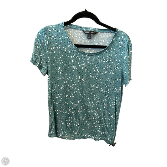 Top Short Sleeve By Simply Vera In Green, Size: S