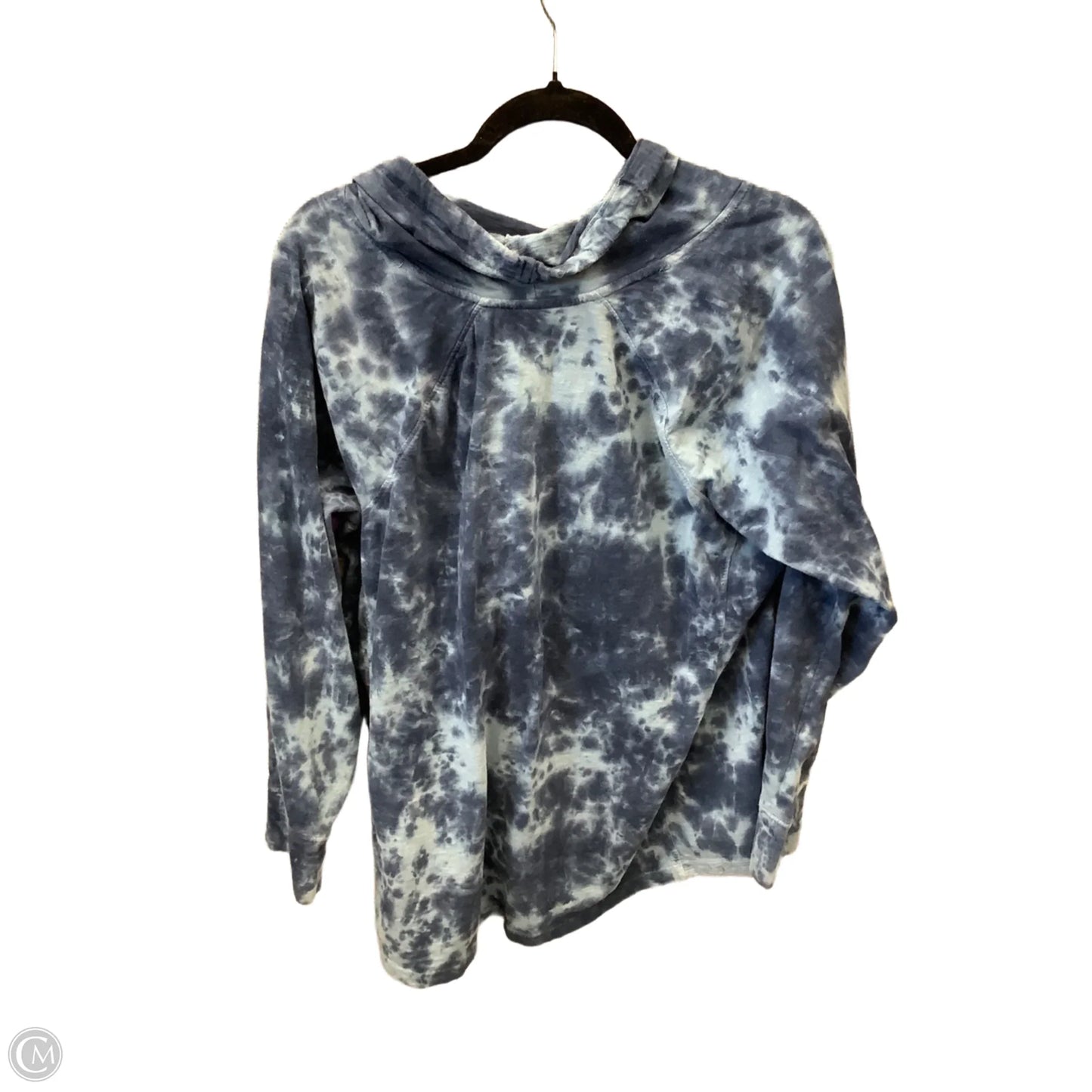 Top Long Sleeve By Style And Company In Blue, Size: 2x