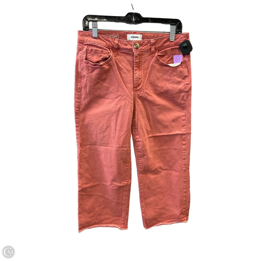 Pants Wide Leg By Sonoma In Red, Size: 10