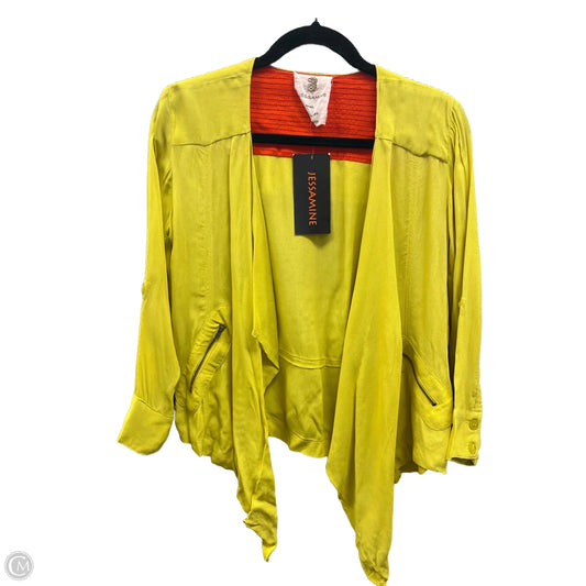 Cardigan By Clothes Mentor In Yellow, Size: S