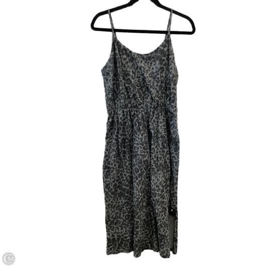 Dress Casual Midi By Old Navy In Grey, Size: M