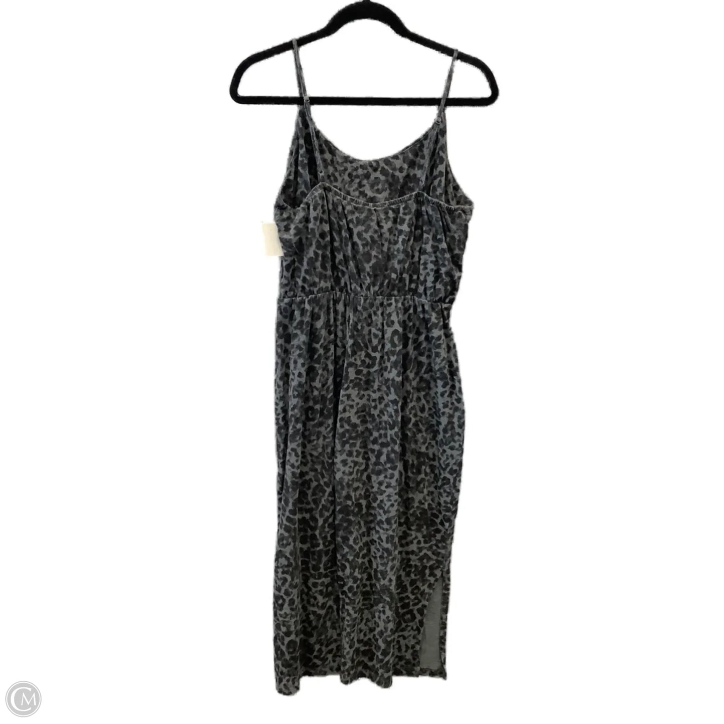 Dress Casual Midi By Old Navy In Grey, Size: M