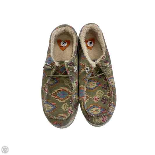 Shoes Flats By Rocket Dogs In Green, Size: 10