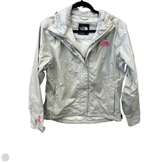 Jacket Windbreaker By The North Face In Grey, Size: S