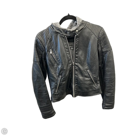 Jacket Moto By Maurices In Black, Size: M