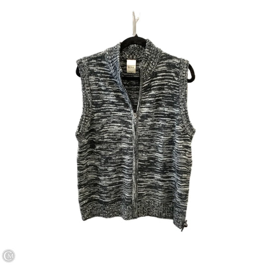 Vest Other By Blair In Black & Grey, Size: M
