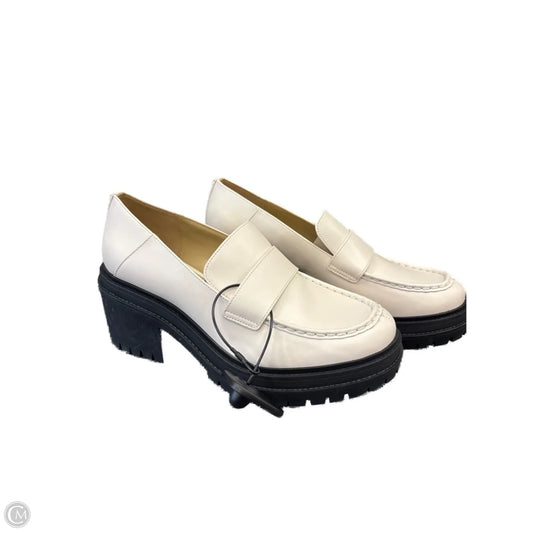 Shoes Designer By Michael Kors In White, Size: 9.5