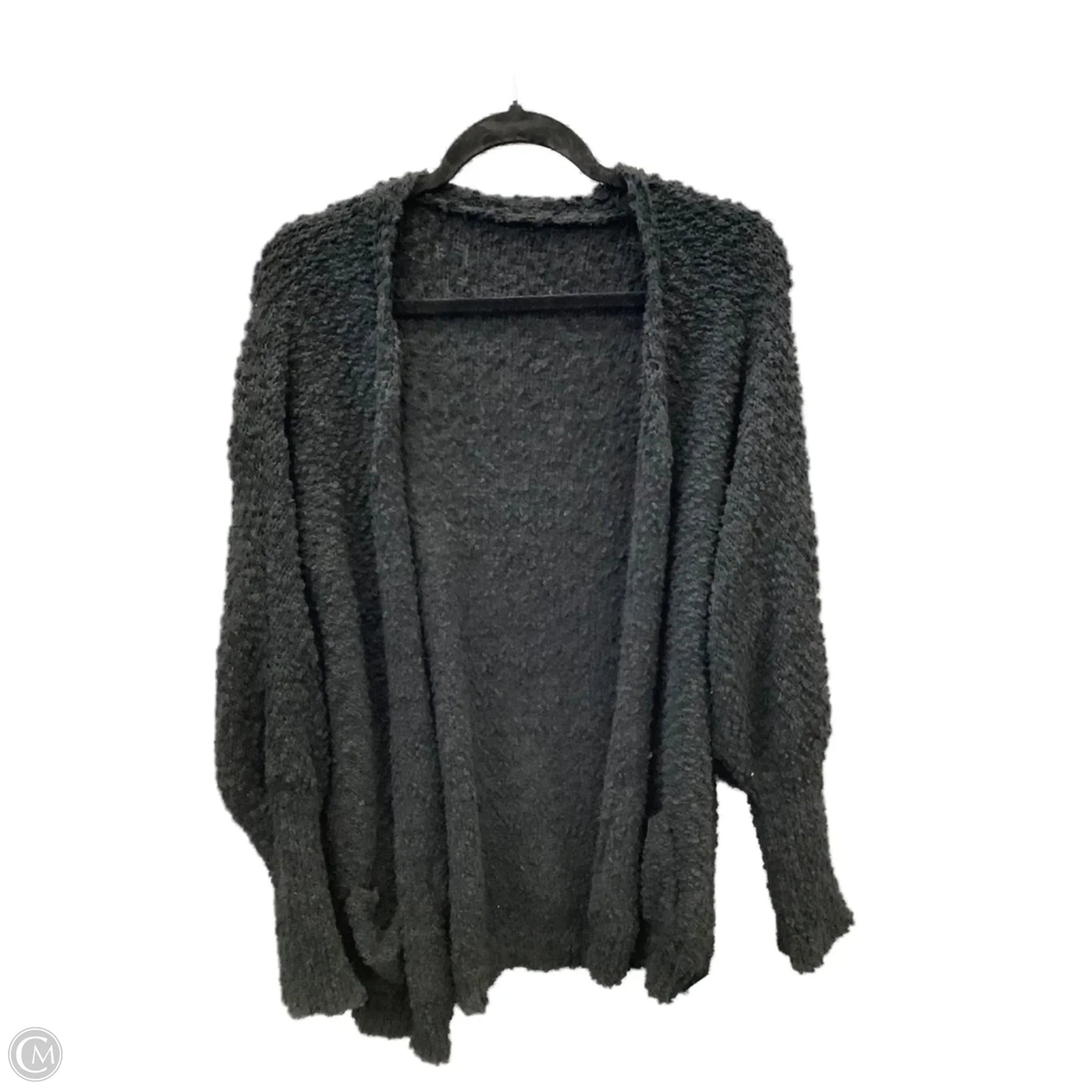 Sweater Cardigan By Clothes Mentor In Black, Size: M