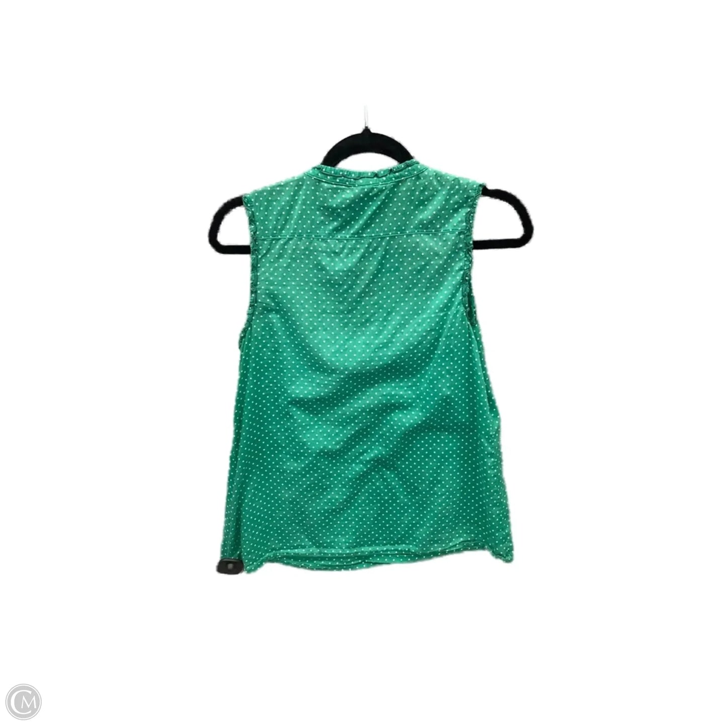 Top Sleeveless By Old Navy In Green, Size: M