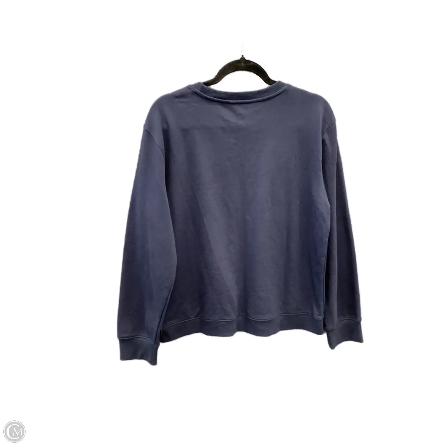 Top Long Sleeve By Nautica In Navy, Size: L