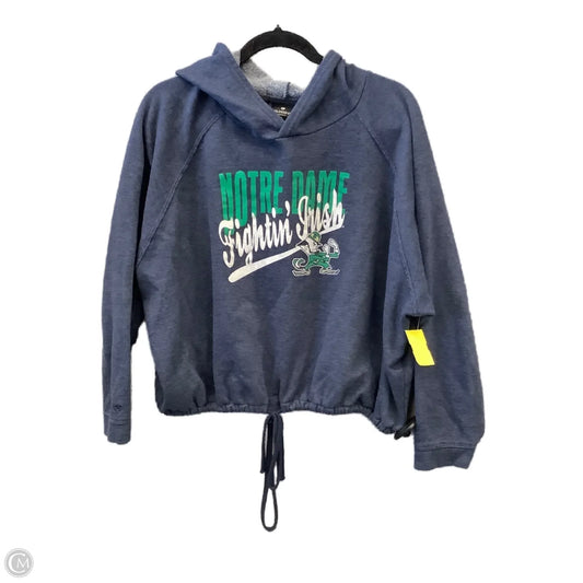 Athletic Sweatshirt Hoodie By Colosseum In Blue, Size: Xl