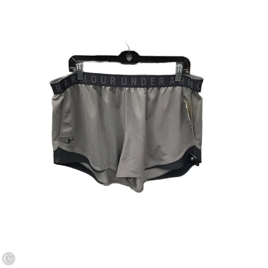 Athletic Shorts By Under Armour In Grey, Size: Xxl