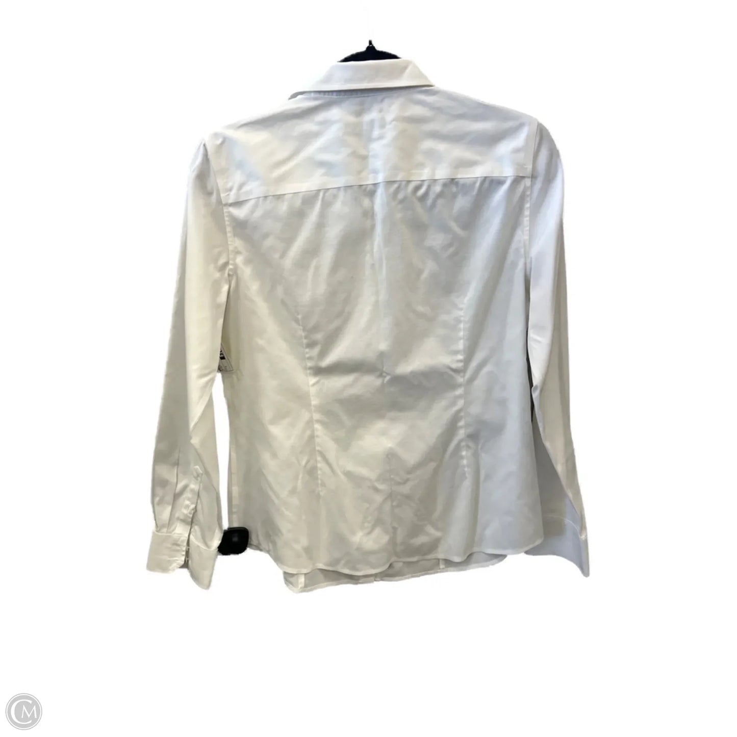 Blouse Long Sleeve By Talbots In White, Size: S