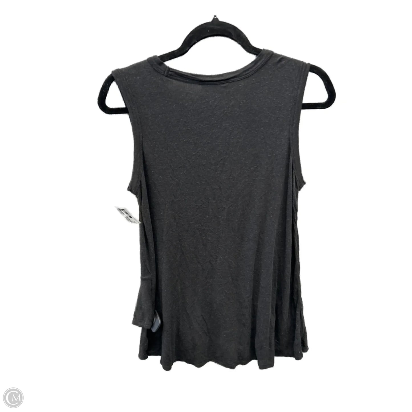 Top Sleeveless By Time And Tru In Black, Size: S