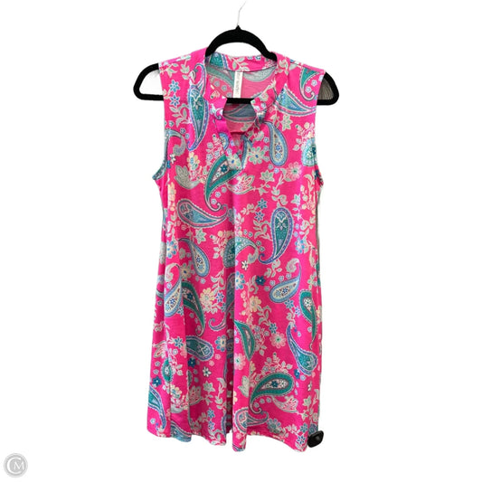 Dress Casual Short By Dear Scarlett In Pink, Size: M