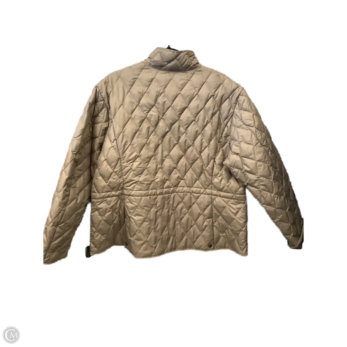 Jacket Puffer & Quilted By Eddie Bauer In Brown, Size: Xxl