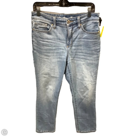 Jeans Straight By St Johns Bay In Blue Denim, Size: 10p