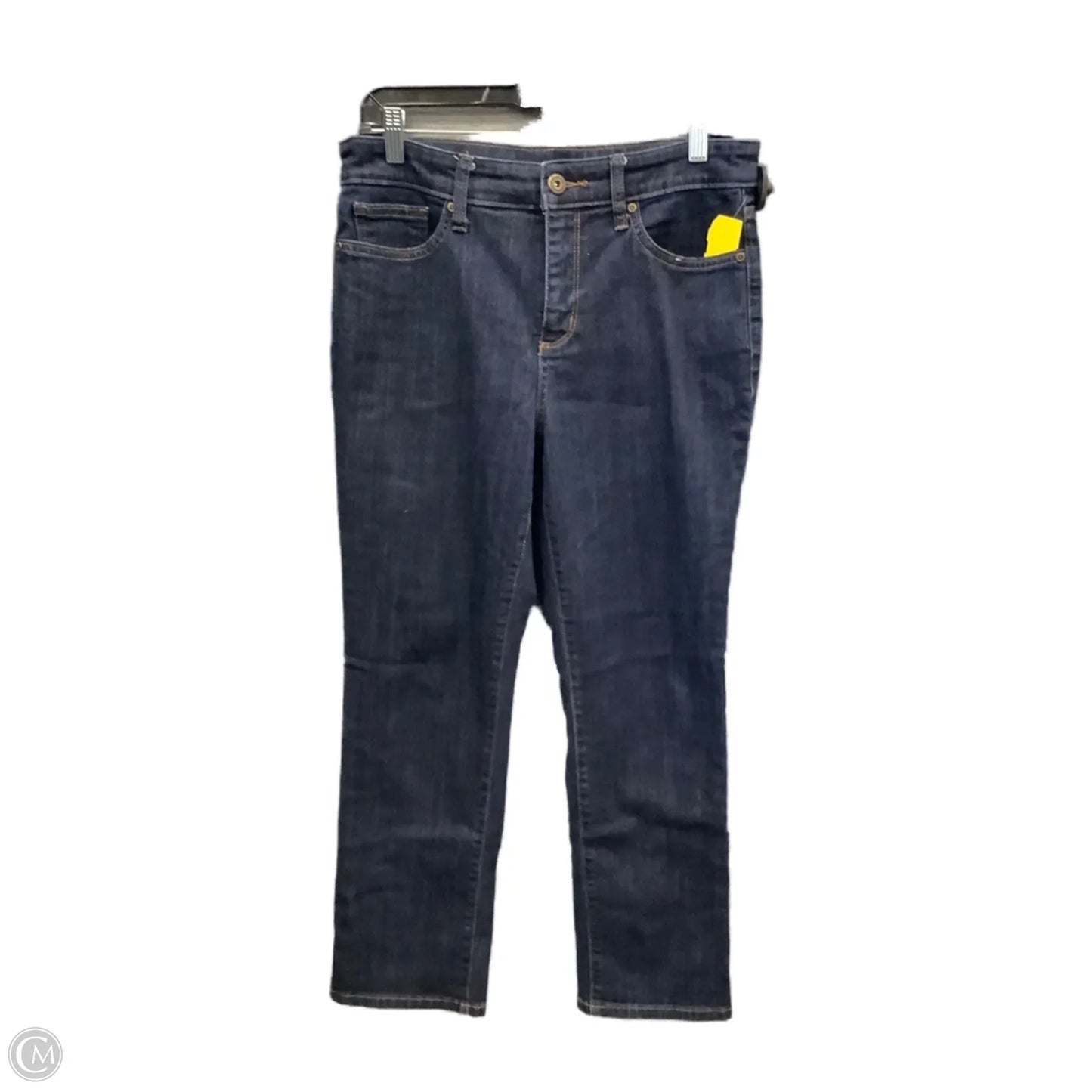 Jeans Straight By St Johns Bay In Blue Denim, Size: 10p