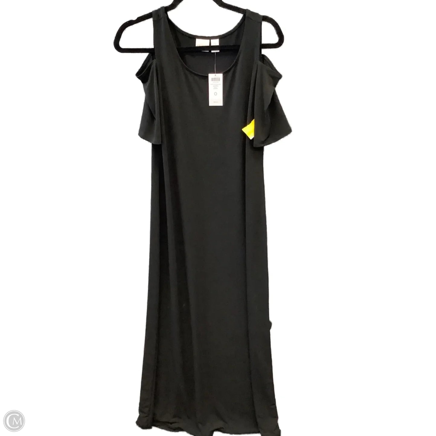 Dress Casual Maxi By Chicos In Black, Size: S