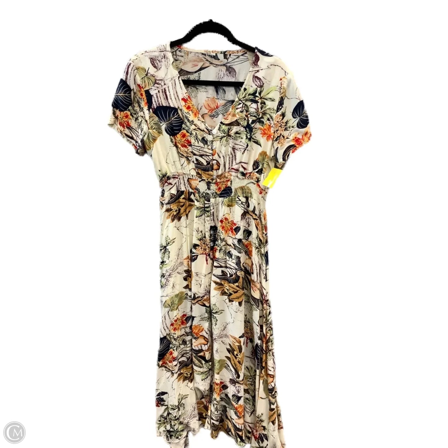 Dress Casual Maxi By Clothes Mentor In Multi-colored, Size: M