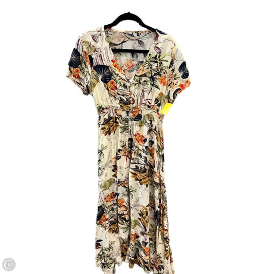 Dress Casual Maxi By Clothes Mentor In Multi-colored, Size: M