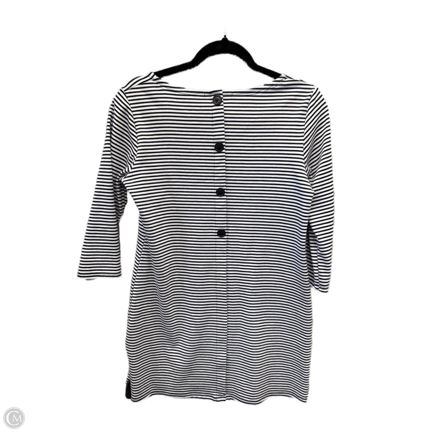 Dress Casual Short By Chris And Carol In Striped Pattern, Size: L