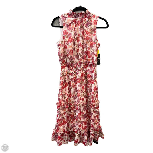 Dress Party Midi By Msk In Multi-colored, Size: Mp