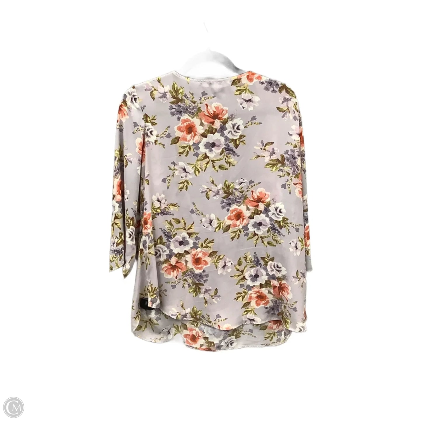 Top Long Sleeve By Rose And Olive In Purple, Size: 1x