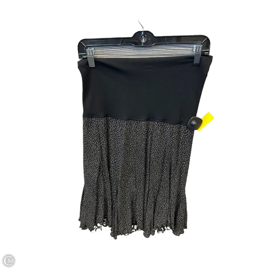 Skirt Midi By Cabi In Black & White, Size: 10