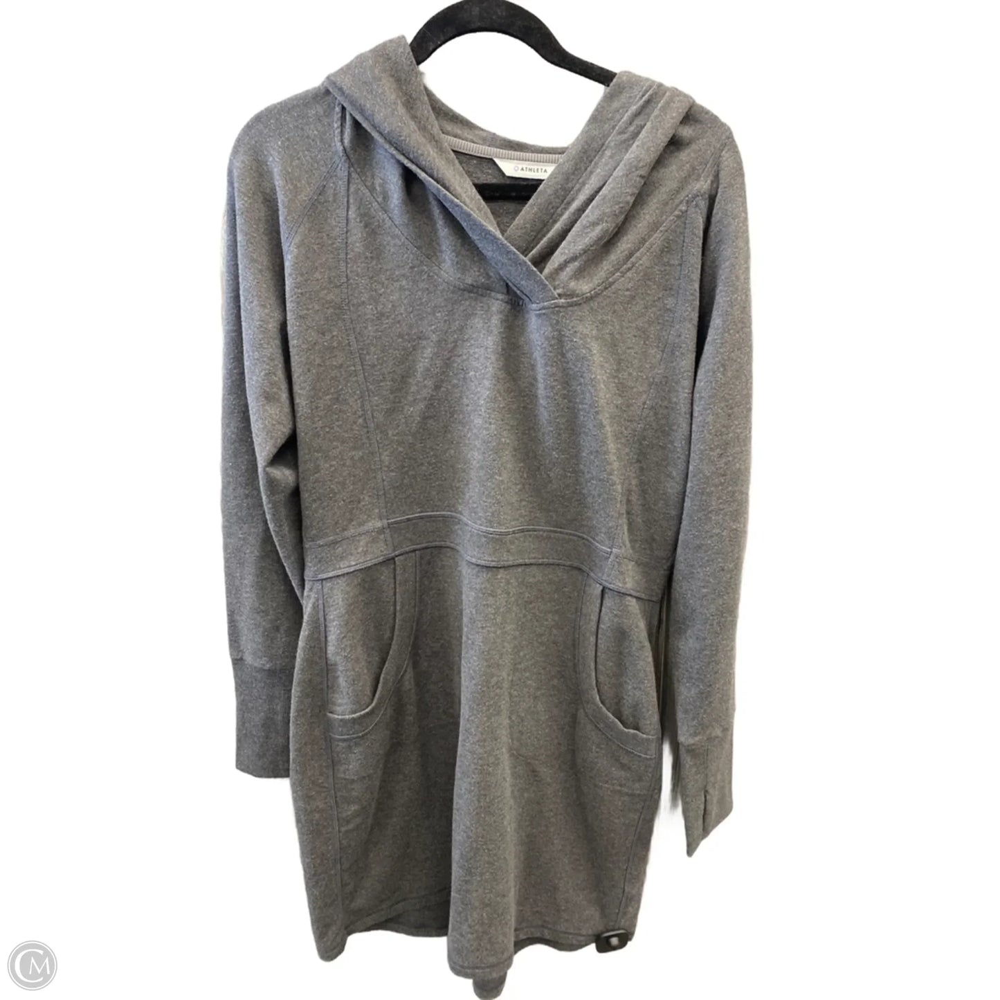 Dress Casual Short By Athleta In Grey, Size: Lp