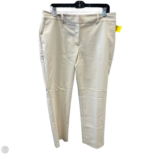 Pants Dress By Ann Taylor In Cream, Size: 12p