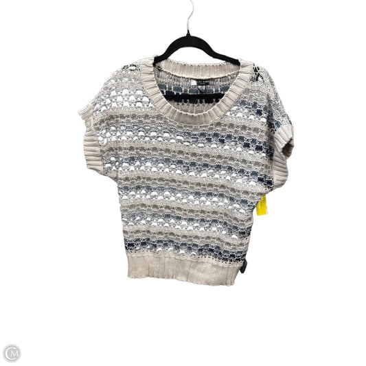 Sweater Short Sleeve By Nine West Apparel In Multi-colored, Size: M