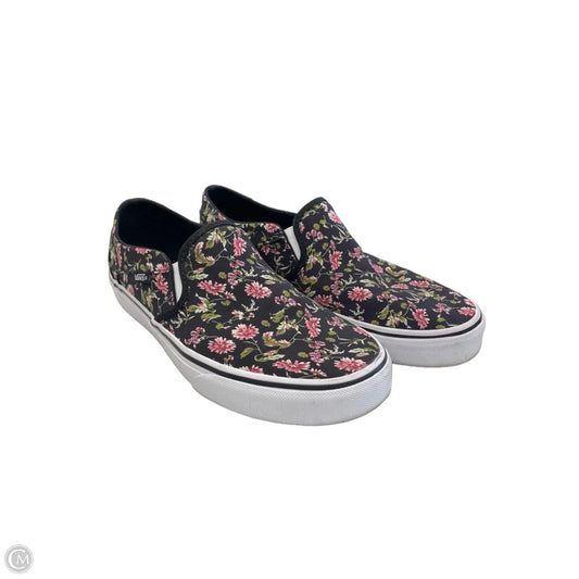 Shoes Sneakers By Vans In Black, Size: 9.5