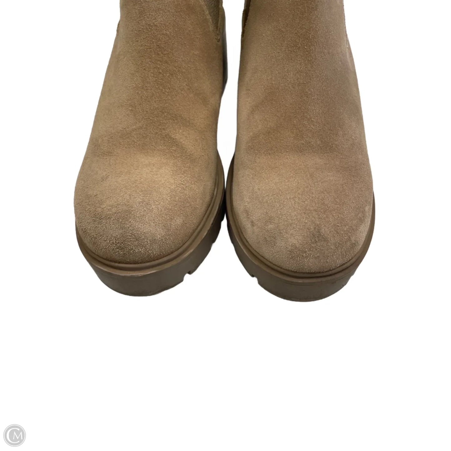 Boots Mid-calf Flats By Steve Madden In Brown, Size: 9