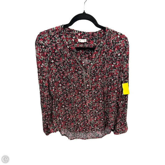 Blouse Short Sleeve By Maurices In Black, Size: Xs