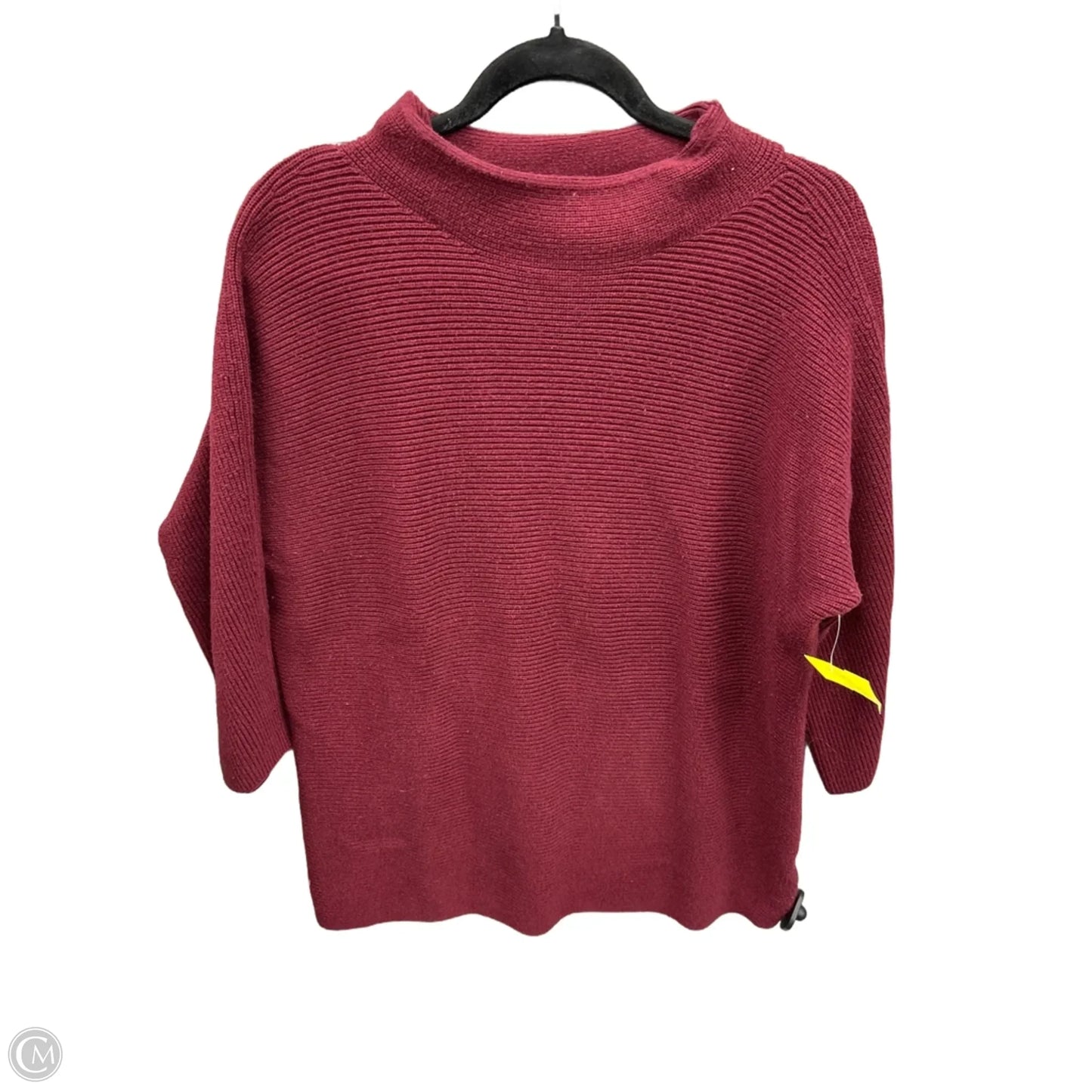 Sweater By Lands End In Maroon, Size: Lp