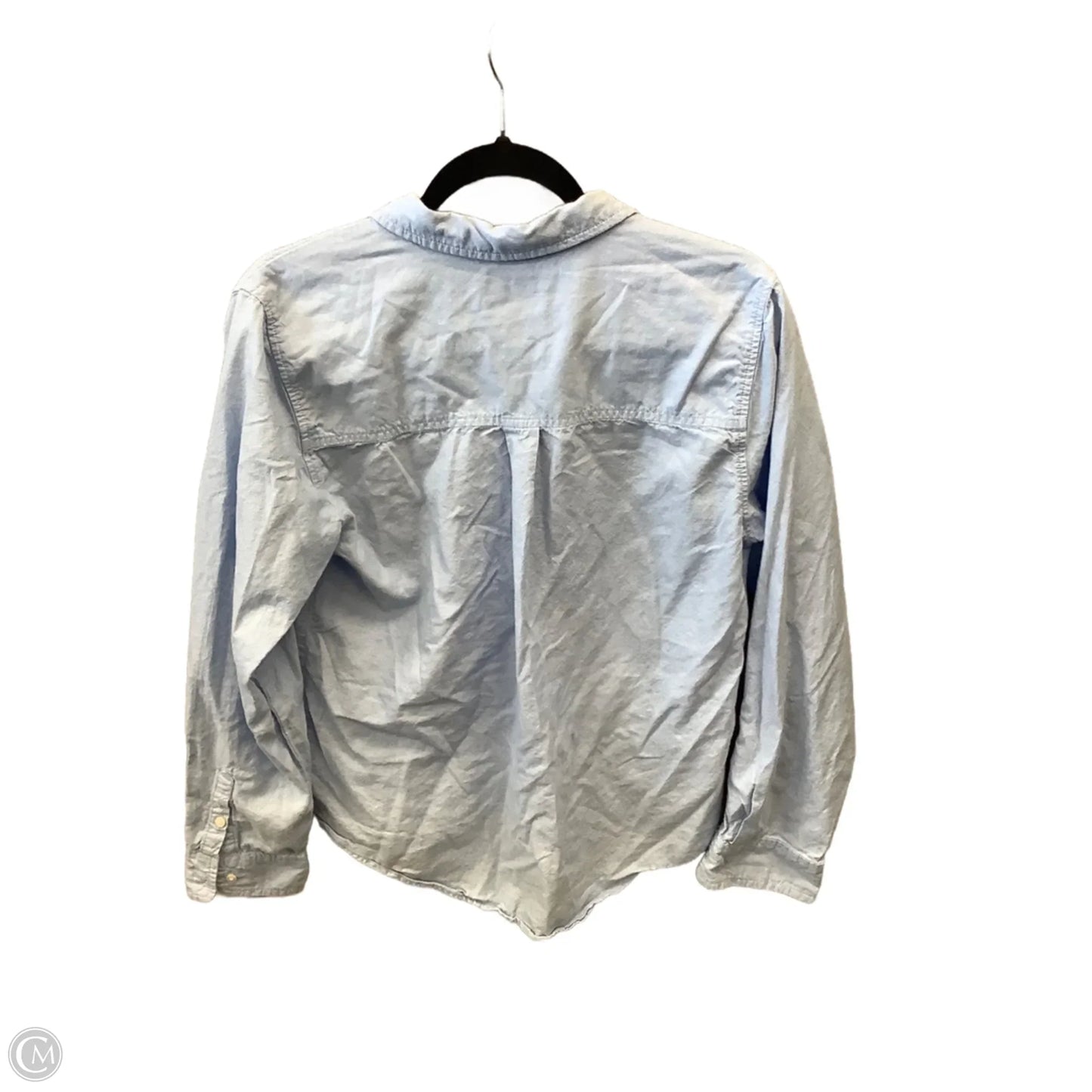 Top Long Sleeve By Universal Thread In Blue, Size: M