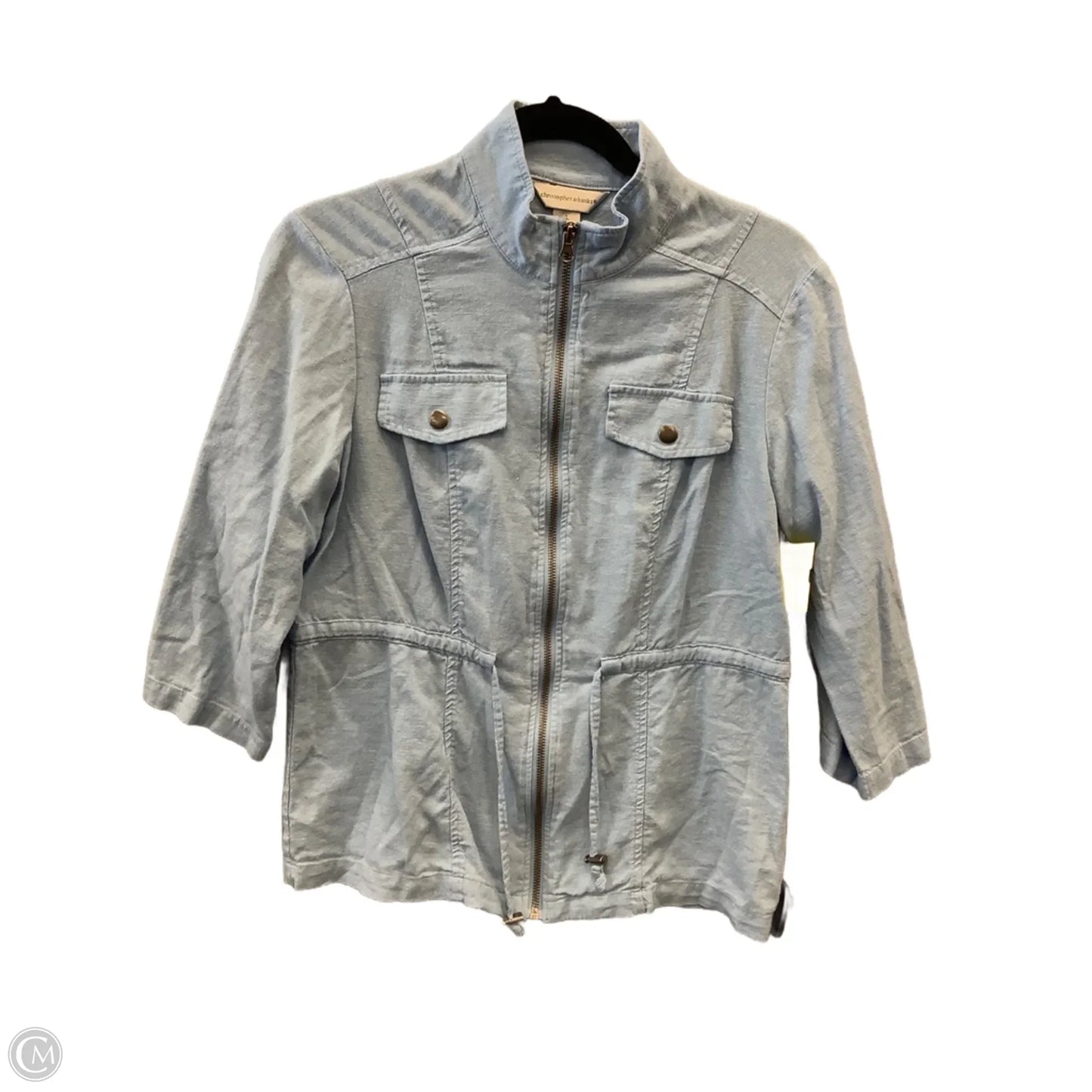 Blazer By Christopher And Banks In Blue, Size: S