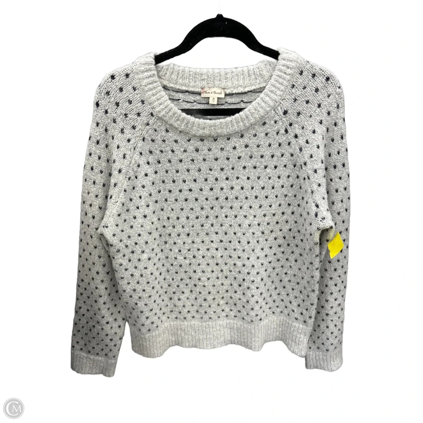 Sweater By Hem & Thread In Grey, Size: M