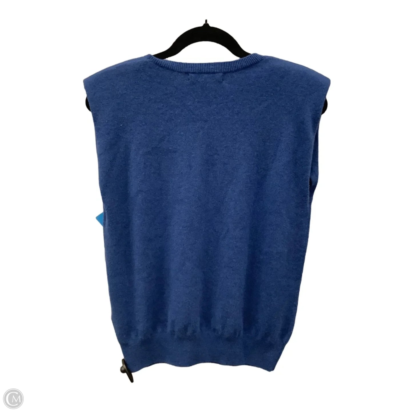 Vest Sweater By Banana Republic In Blue, Size: Xs