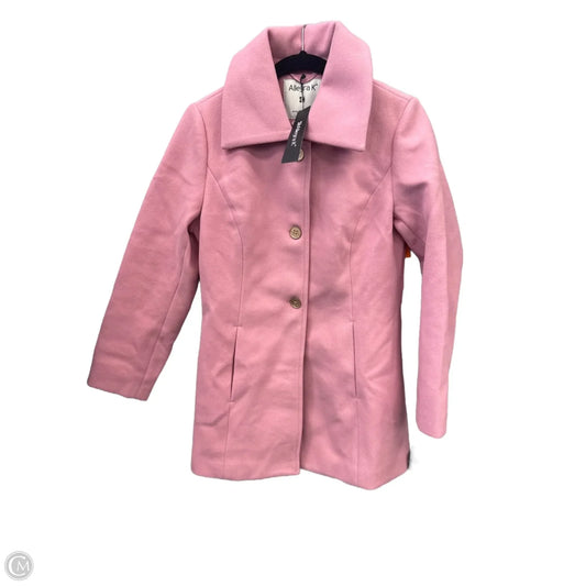 Coat Peacoat By Allegra K In Pink, Size: S