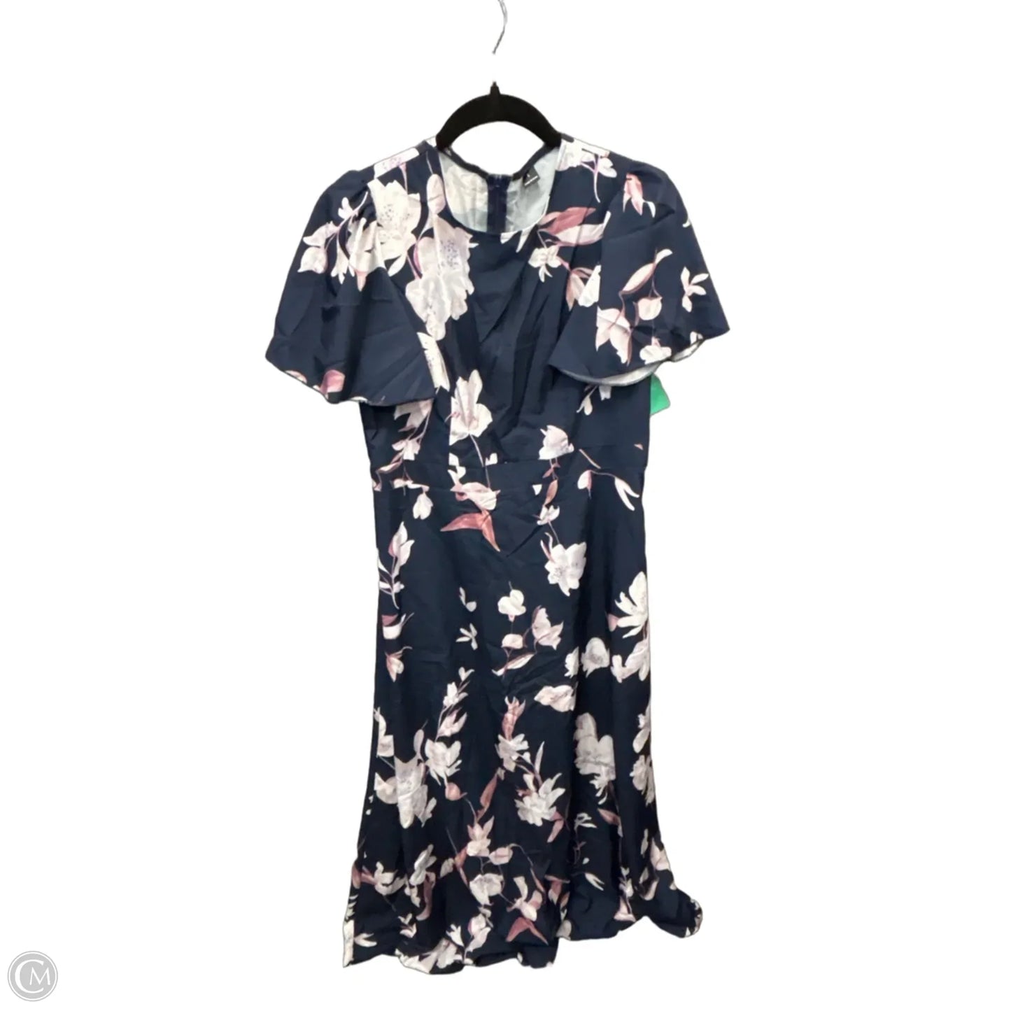 Dress Casual Maxi By Cmf In Navy, Size: L