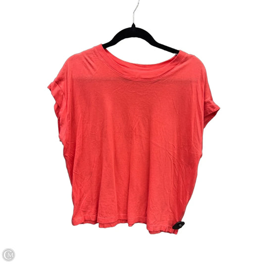 Top Short Sleeve By A New Day In Red, Size: Xl